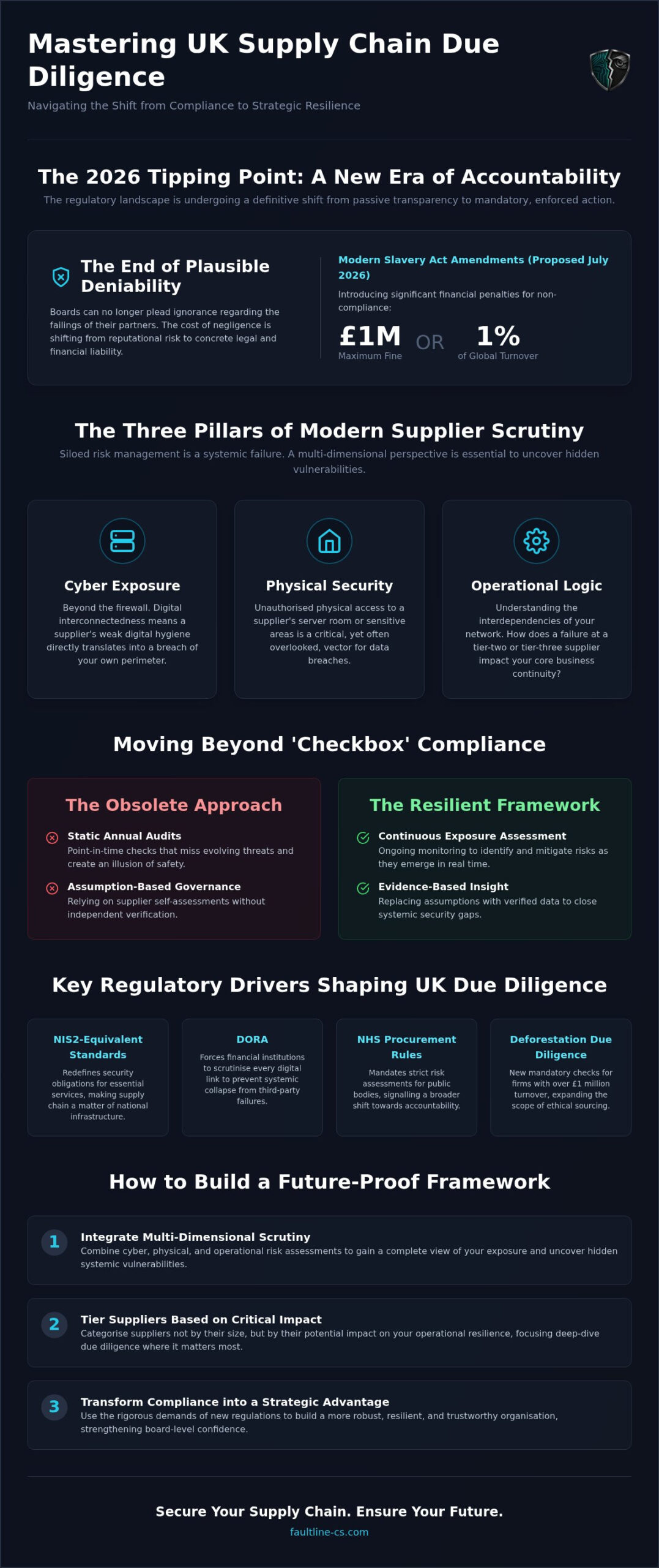 Supply Chain Due Diligence in the UK: A Strategic Regulatory Perspective for 2026